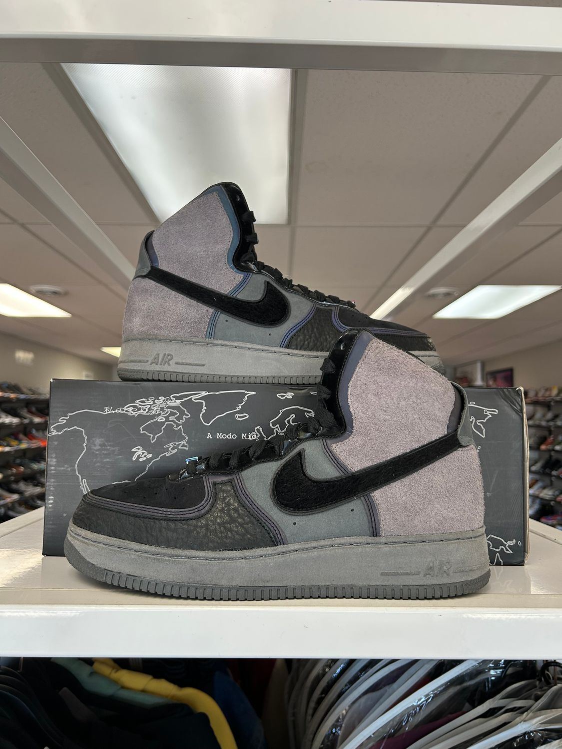 PO NIKE AIR FORCE 1 HIGH A MA MANIERE HAND WASHED COLD SIZE 11