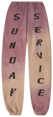 NEW YEEZY SUNDAY SERVICE SWEATPANTS OXEN SIZE LARGE