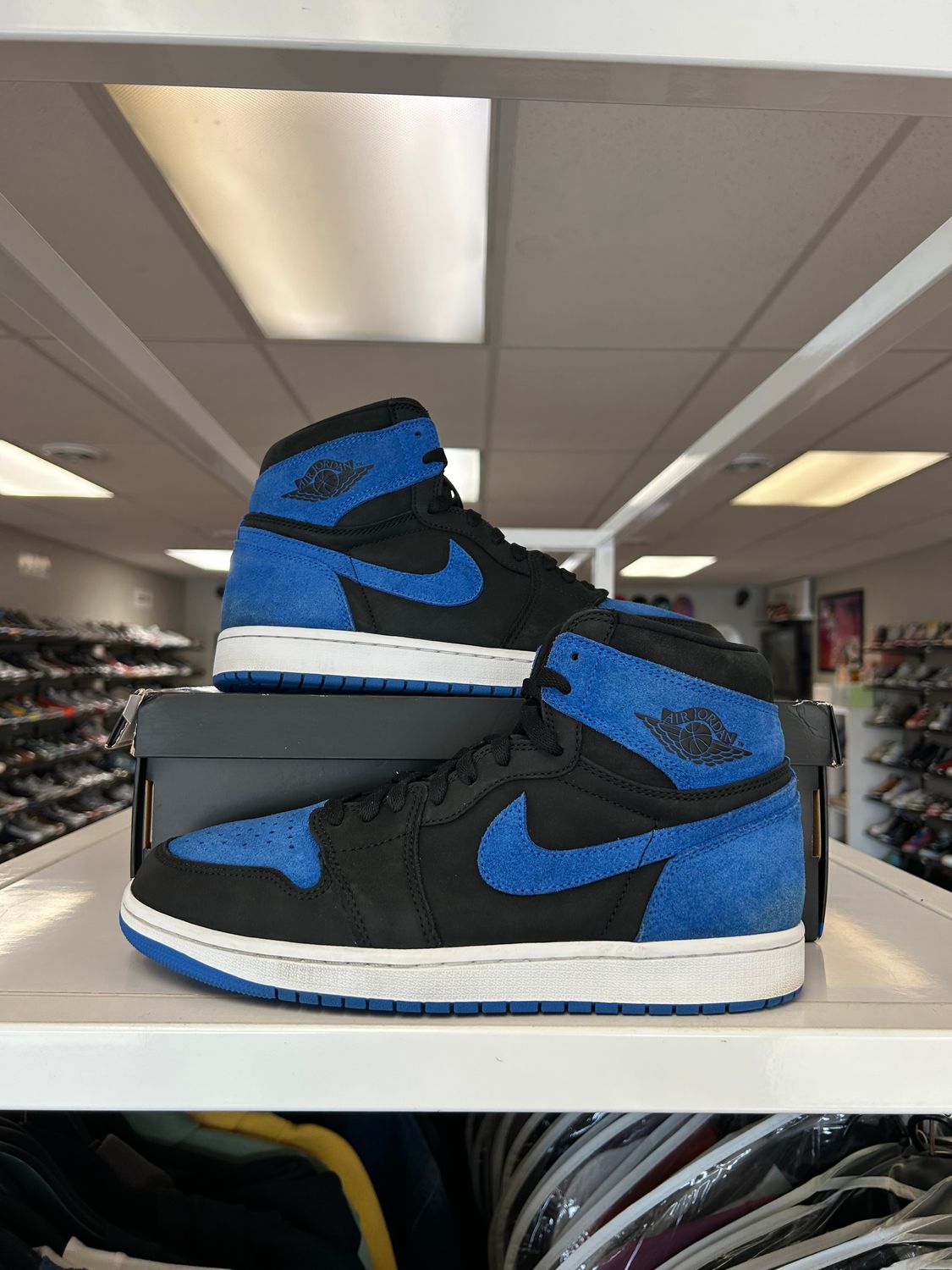 PO AIR JORDAN 1 RETRO HIGH OG ROYAL REIMAGINED SIZE 10