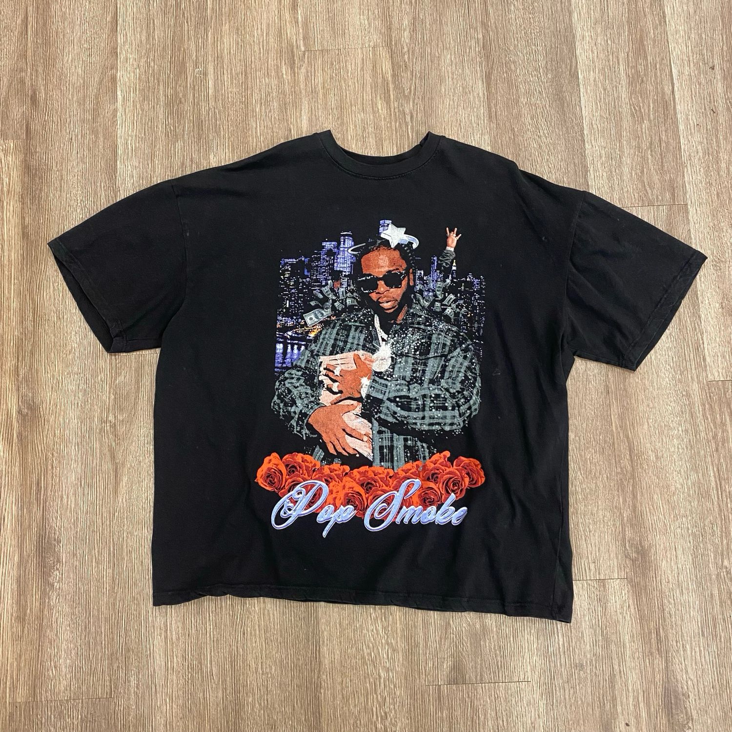 PO SERGIO CALABASAS POP SMOKE TEE XL