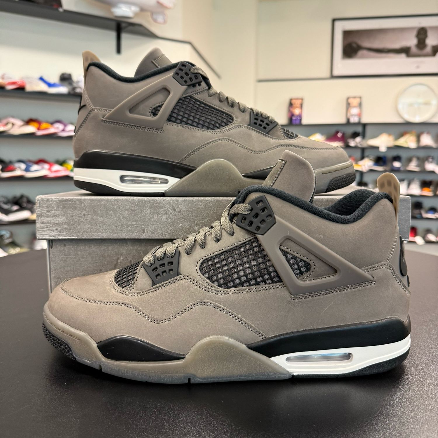NEW AIR JORDAN 4 RETRO CAVE STONE