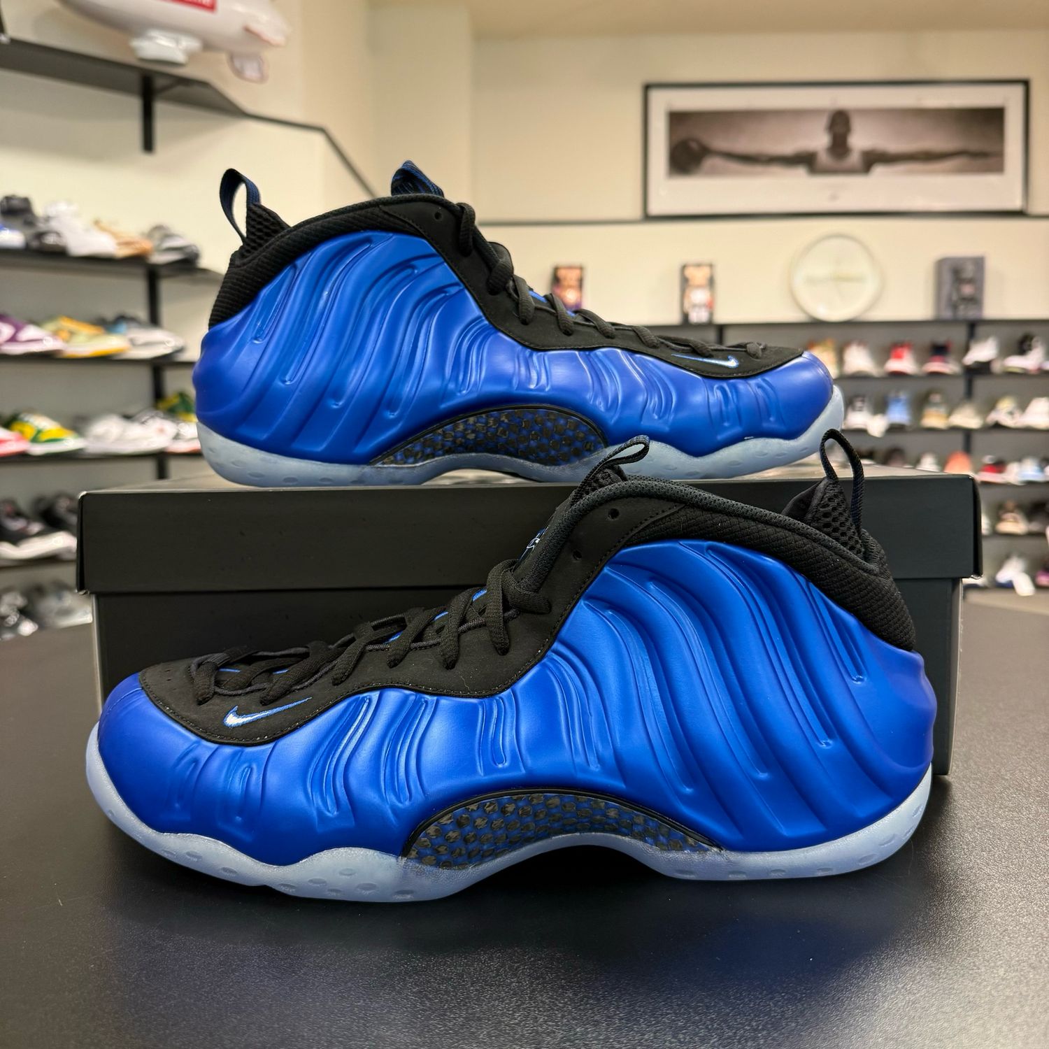 NEW NIKE AIR FOAMPOSITE ONE INTERNATIONAL BLUE