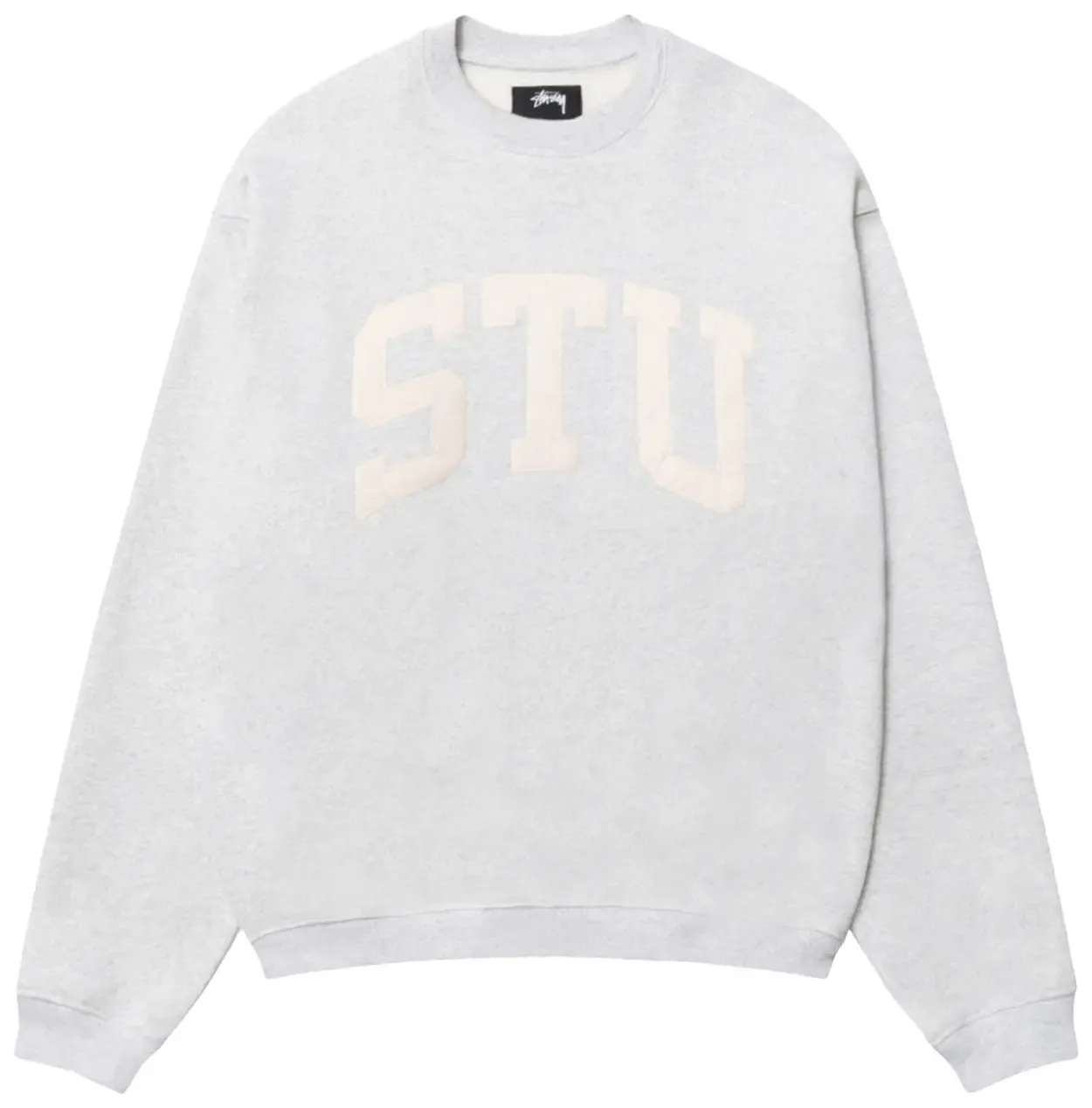 STUSSY STU APPLIQUE CREWNECK