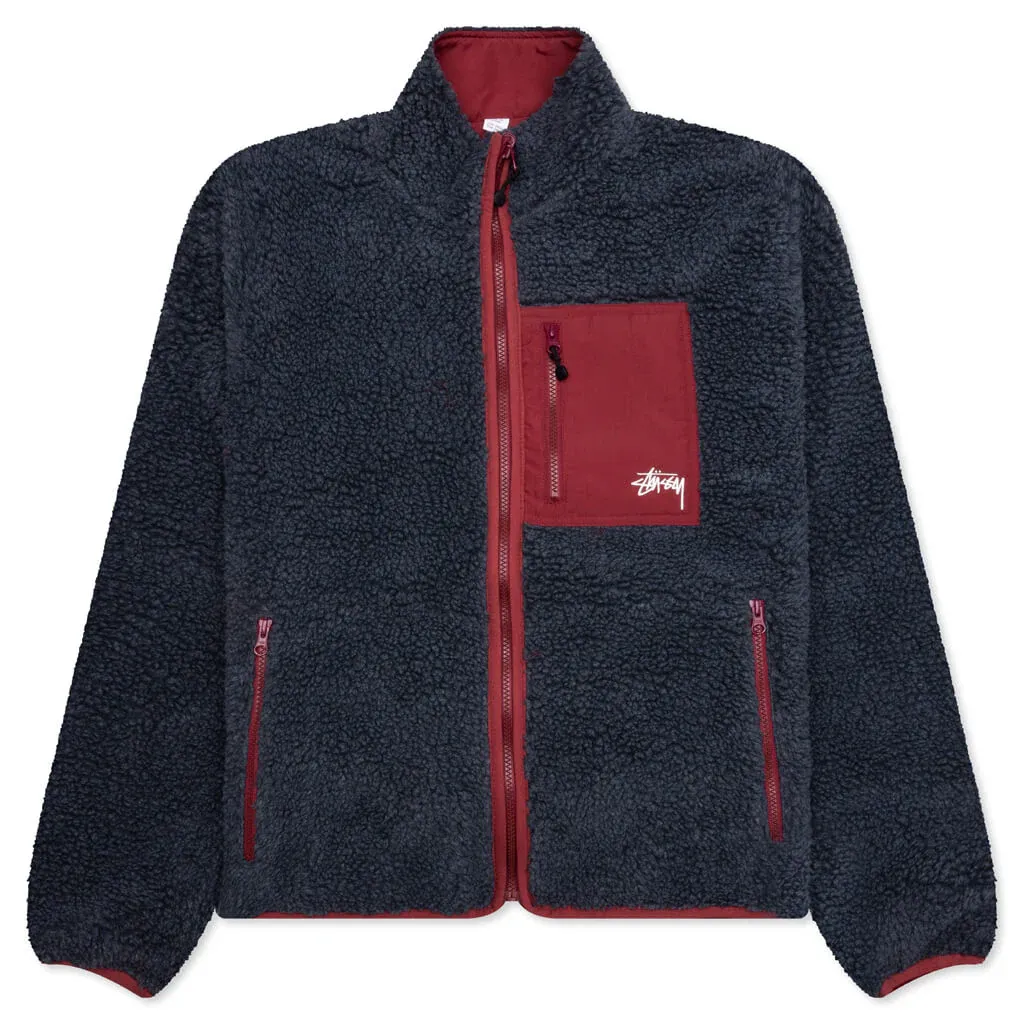 NEW STUSSY SHERPA REVERSIBLE JACKET
