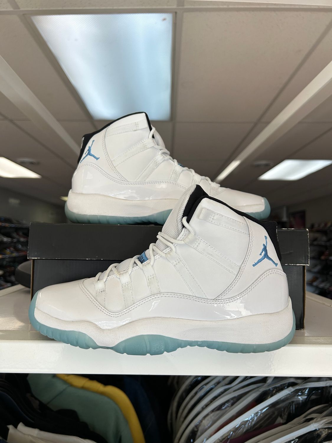 PO AIR JORDAN 11 RETRO LEGEND BLUE (2014) (GS) SIZE 6Y