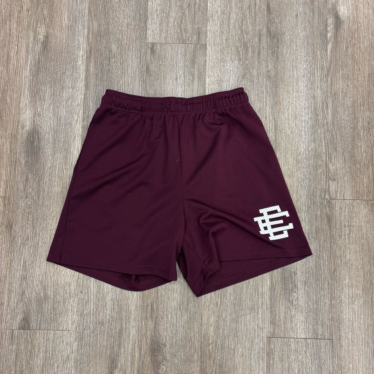 PO ERIC EMANUEL EE BASIC SHORTS MAROON XL