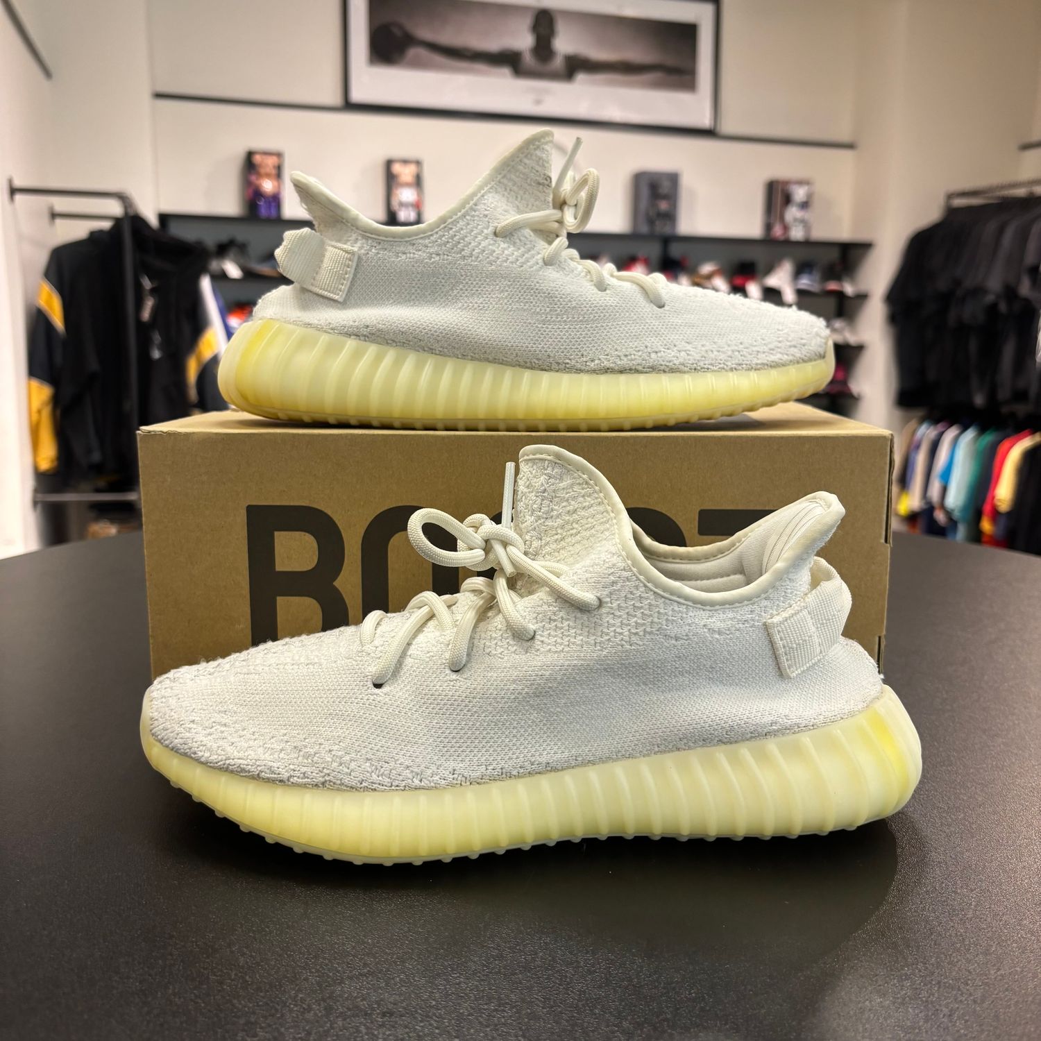 PO ADIDAS YEEZY 350 V2 CREAM SIZE 8.5
