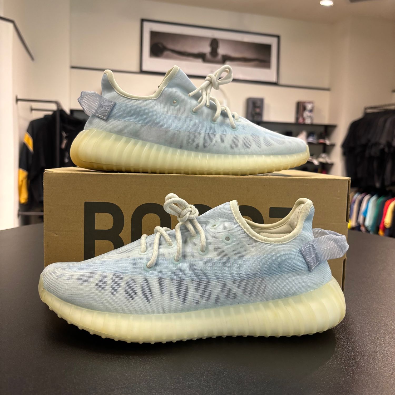 PO ADIDAS YEEZY 350 V2 MONO ICE SIZE 9