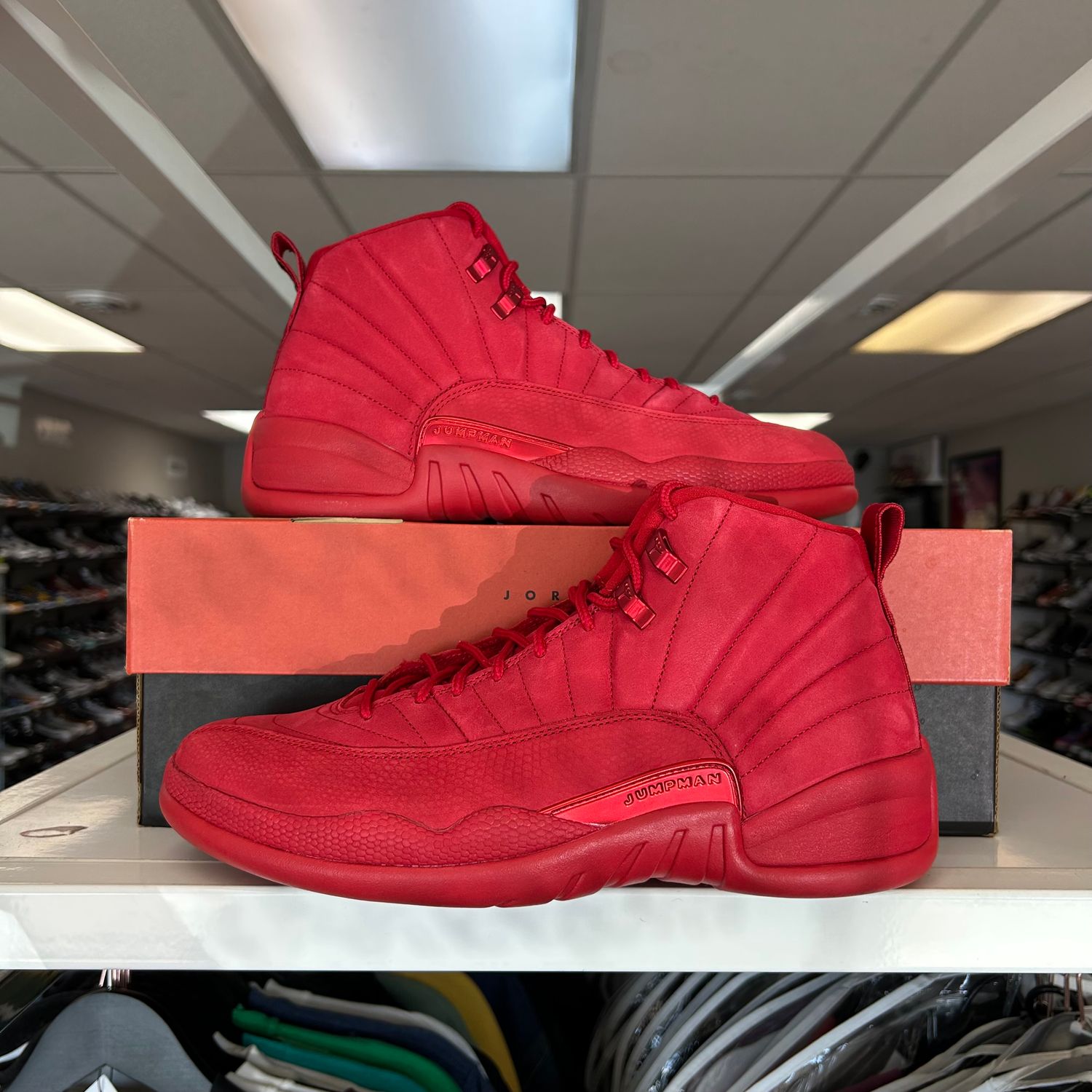 PO AIR JORDAN 12 RETRO GYM RED (2018) SIZE 10.5
