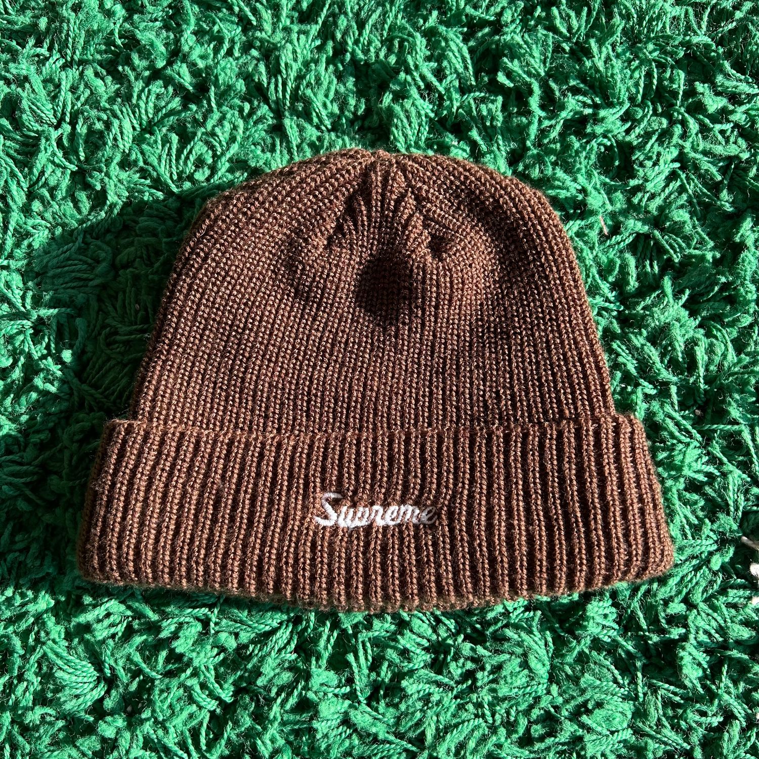 PO SUPREME LOOSE GAUGE BEANIE BROWN SIZE O/S