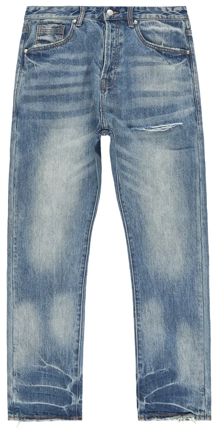 BILLIONAIRE BOYS CLUB MEN RAID DENIM X WASH JEANS