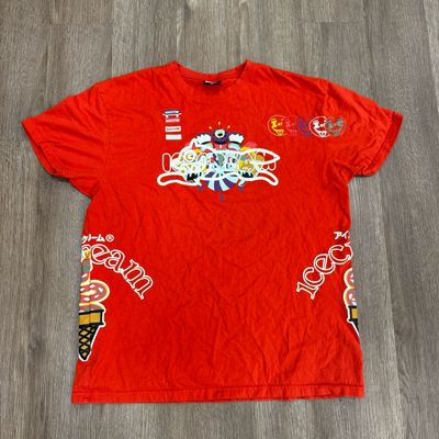 PO ICE CREAM RED TEE SIZE XXL