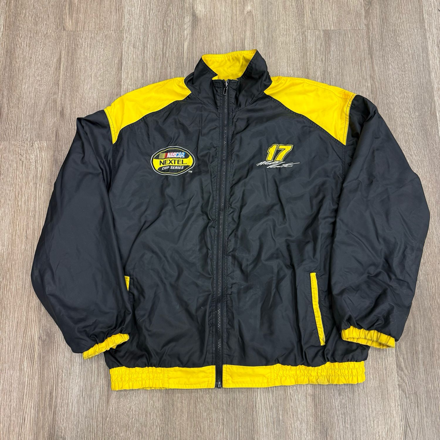 VINTAGE MATT KENSETH NASCAR NEXTEL CUP SERIES WINDBREAKER SIZE XL