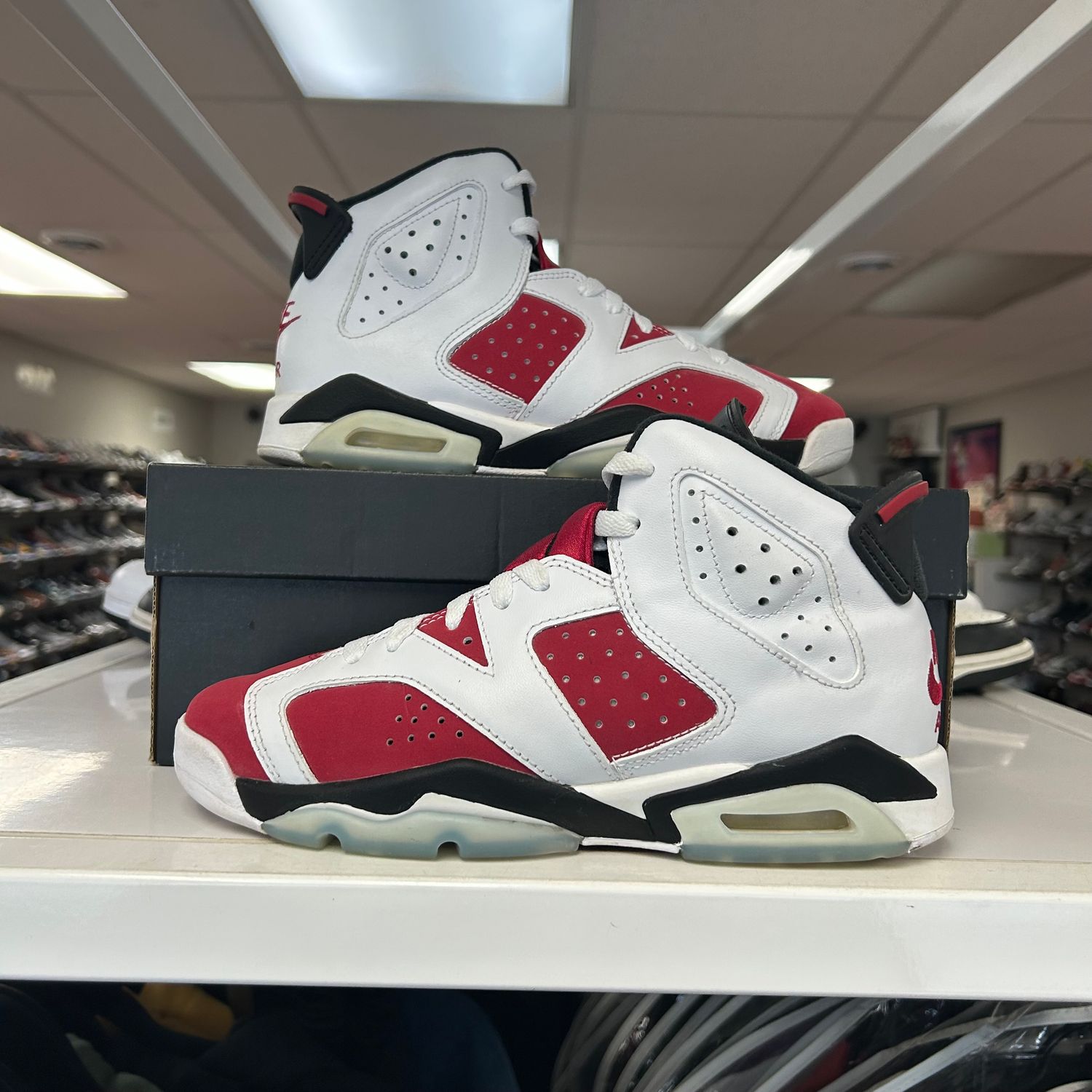 PO AIR JORDAN 6 RETRO CARMINE (2021) (GS) SIZDE 5Y