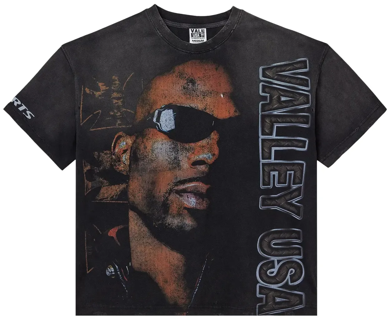 NEW VALE THE DOG TEE BLACK