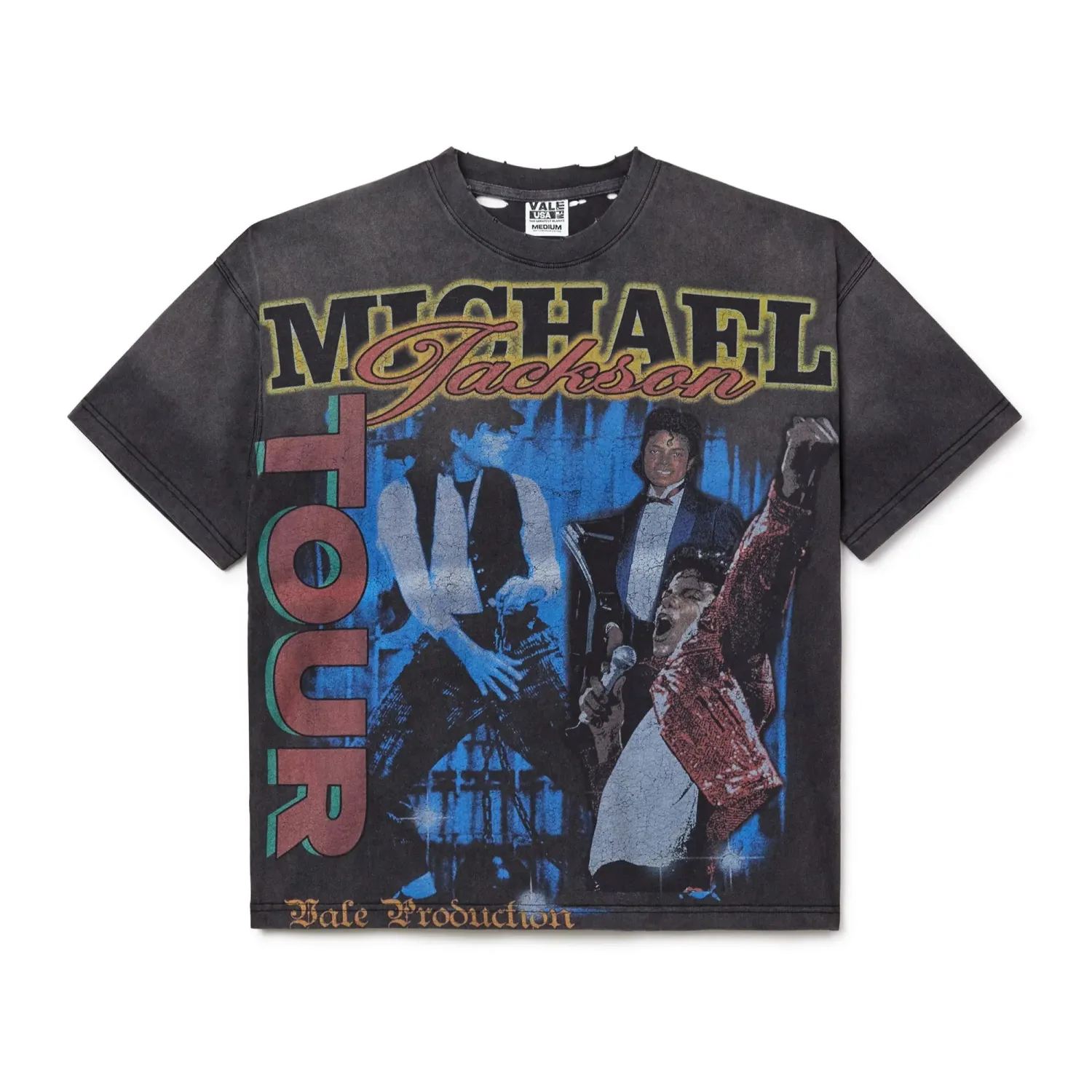 NEW VALE THRILLER TEE BLACK