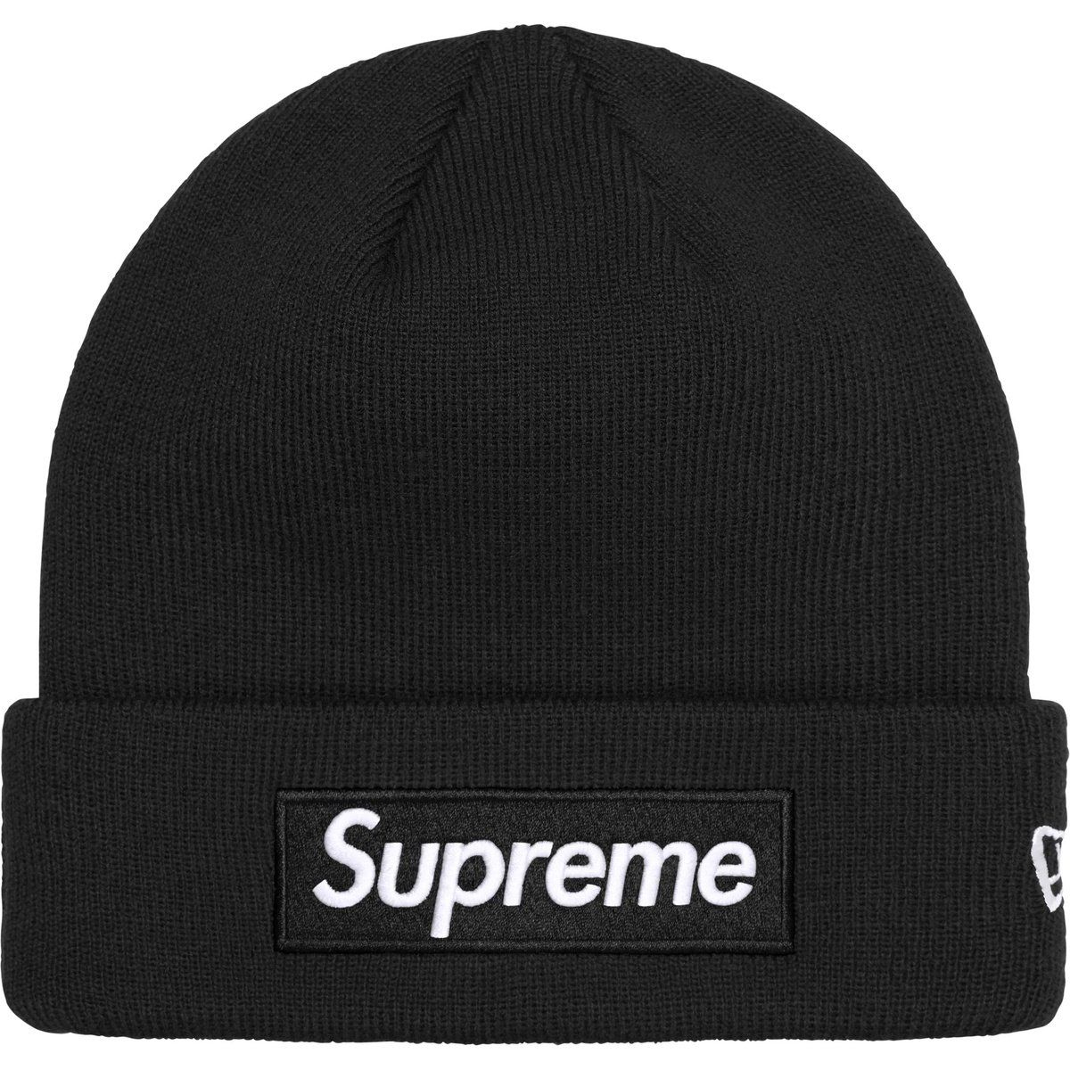 NEW SUPREME NEW BOX LOGO BEANIE (FW24) BLACK