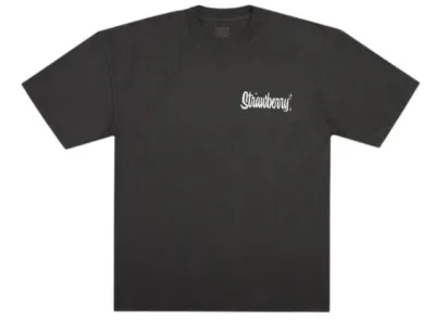 NEW STRAWBERRY JAMS T SHIRT VINTAGE BLACK