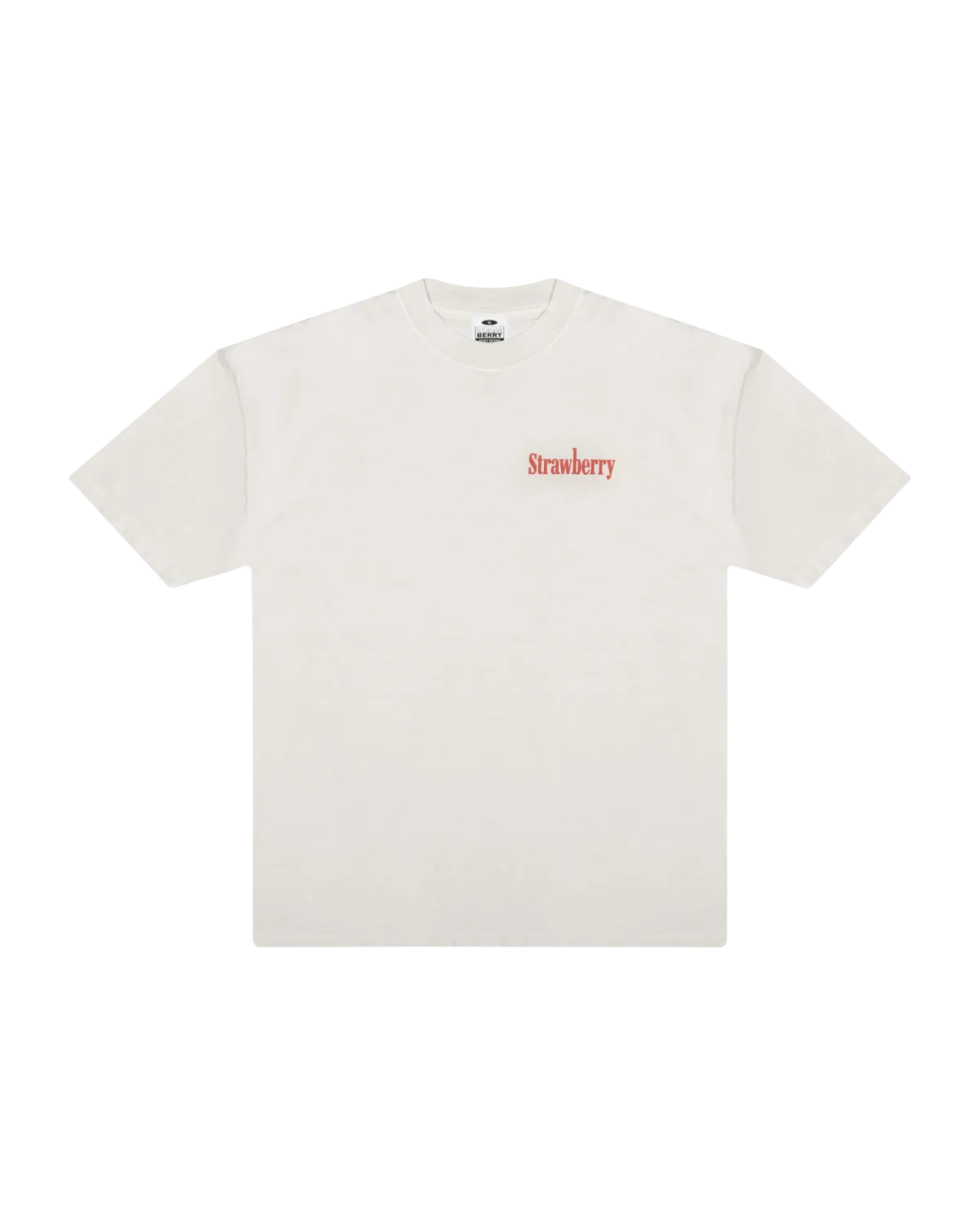 NEW STRAWBERRY JAMS T SHIRT WHITE