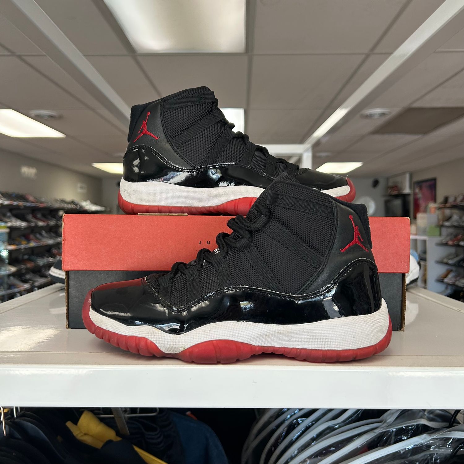 PO AIR JORDAN 11 RETRO PLAYOFF BRED (2019) (GS) SIZE 5Y