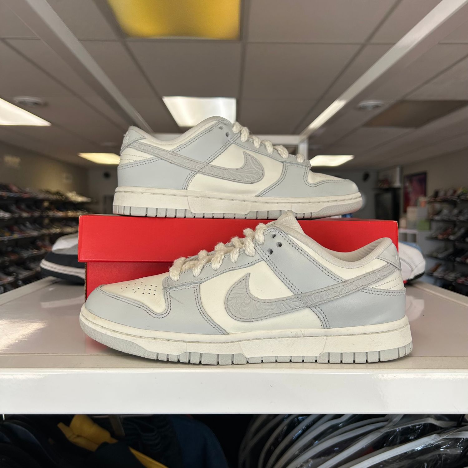 PO NIKE DUNK LOW NEEDLEWORK SAIL AURA (WOMENS) SIZE 7W