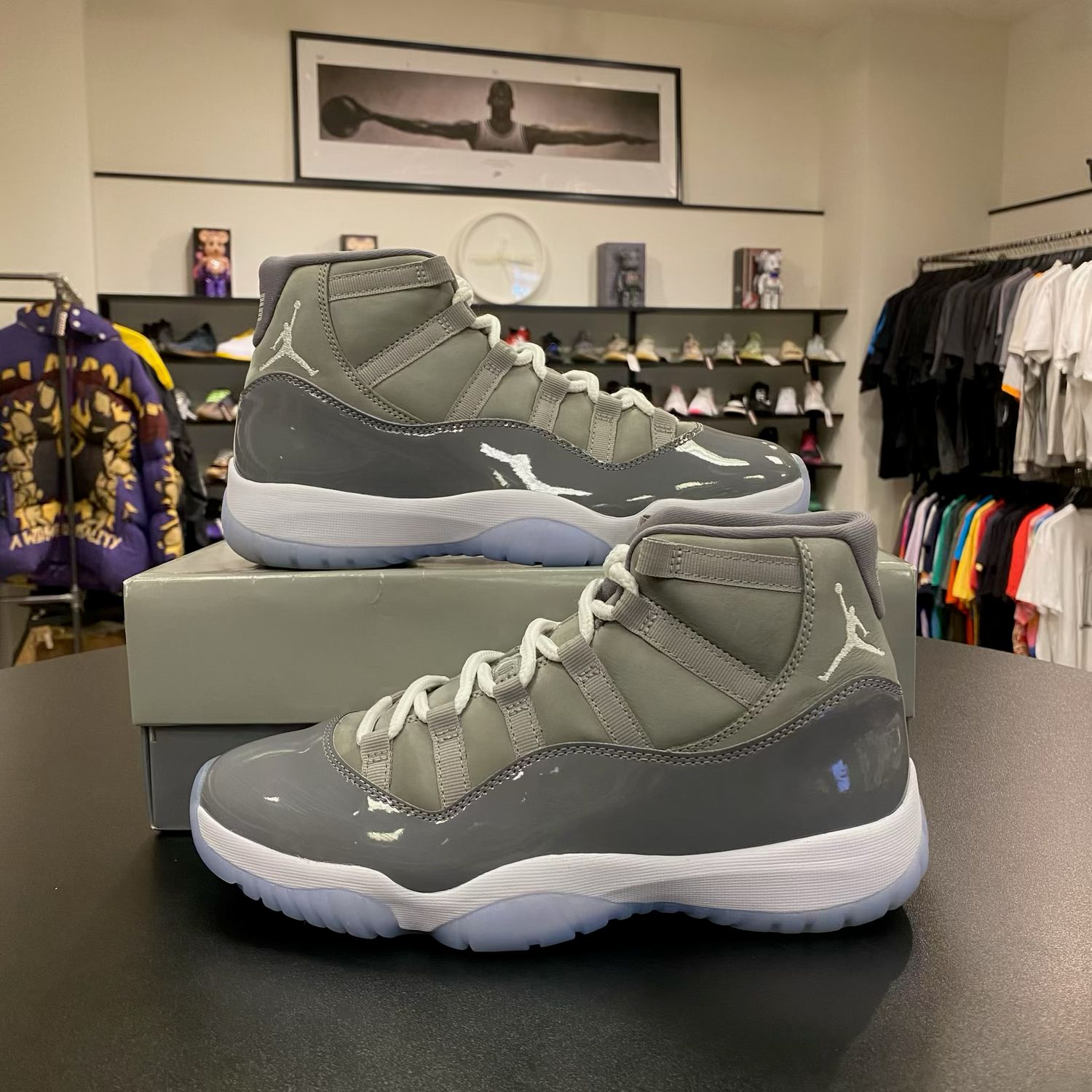 PO4 AIR JORDAN 11 COOL GREY (2021) SIZE 9