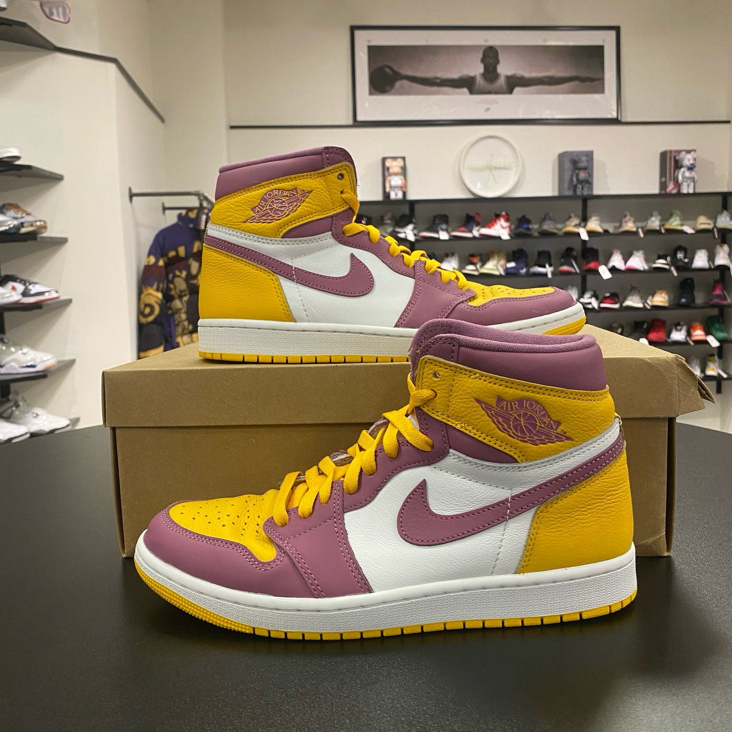 PONB AIR JORDAN 1 RETRO HIGH OG BROTHERHOOD SIZE 9