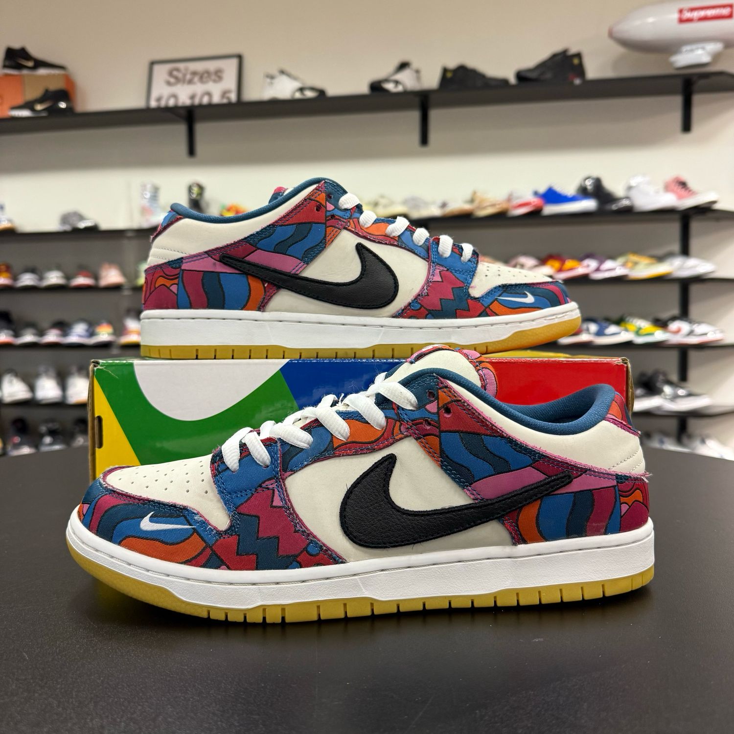 PO NIKE SB DUNK LOW PRO PARRA ABSTRACT ART (2021) SIZE 12