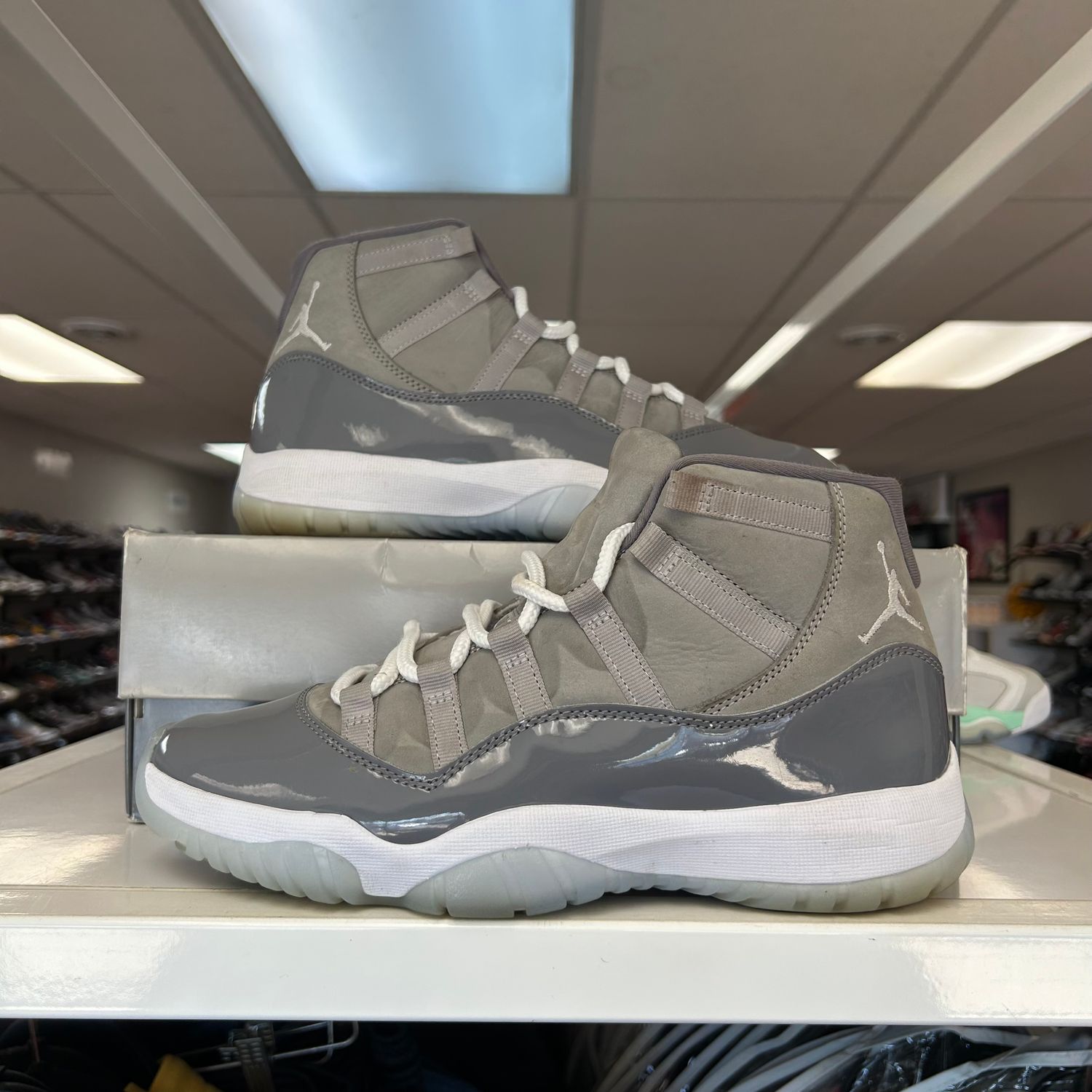 PO2 AIR JORDAN 11 COOL GREY SIZE 9.5
