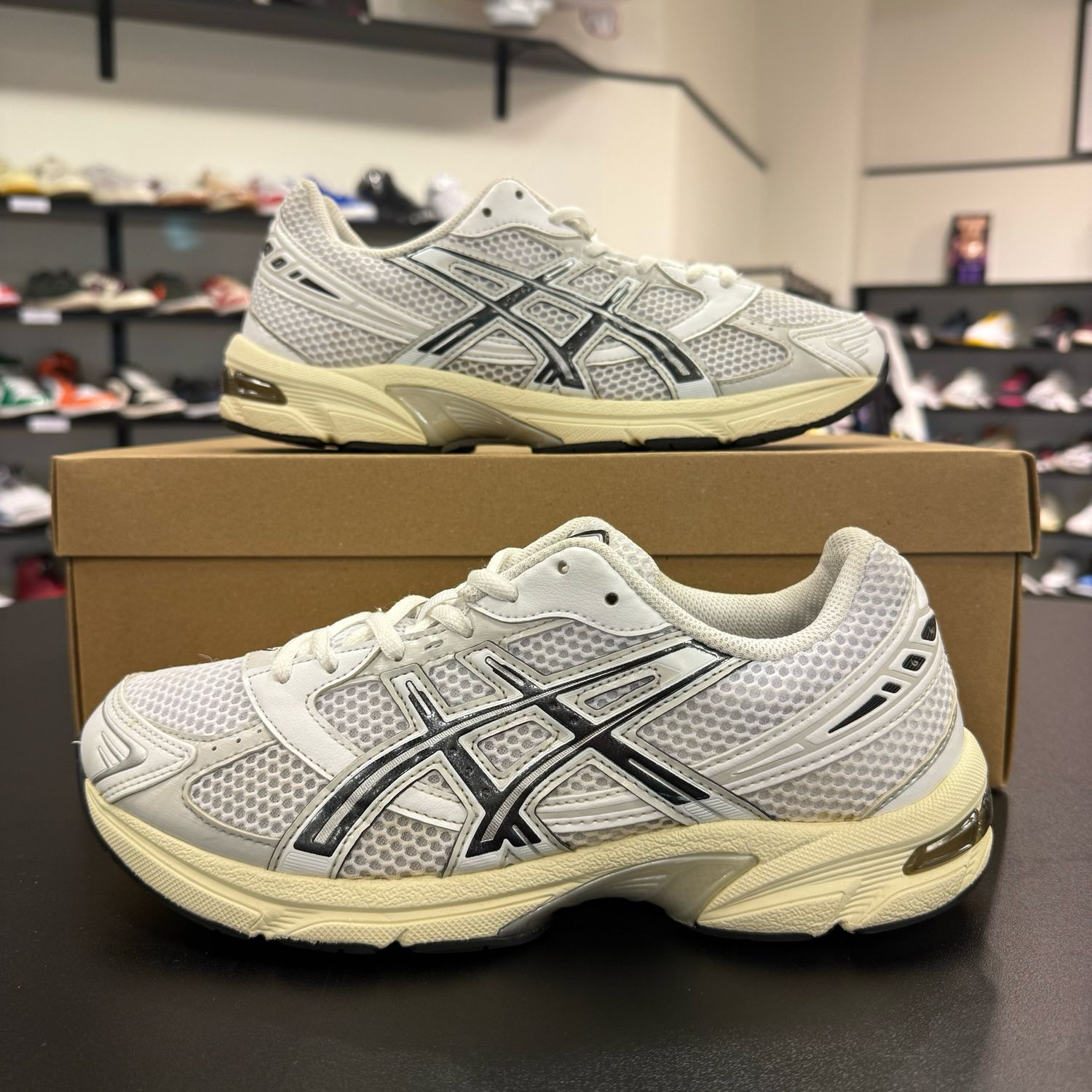 PONB ASICS GEL-1130 WHITE CLOUD GREY SIZE 7.5