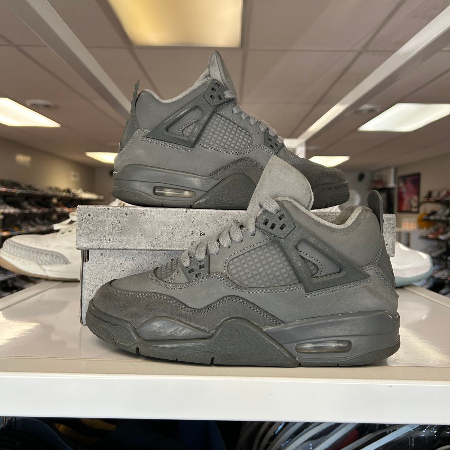 PO AIR JORDAN 4 RETRO SE PARIS OLYMPICS WET CEMENT (GS) SIZE 6Y