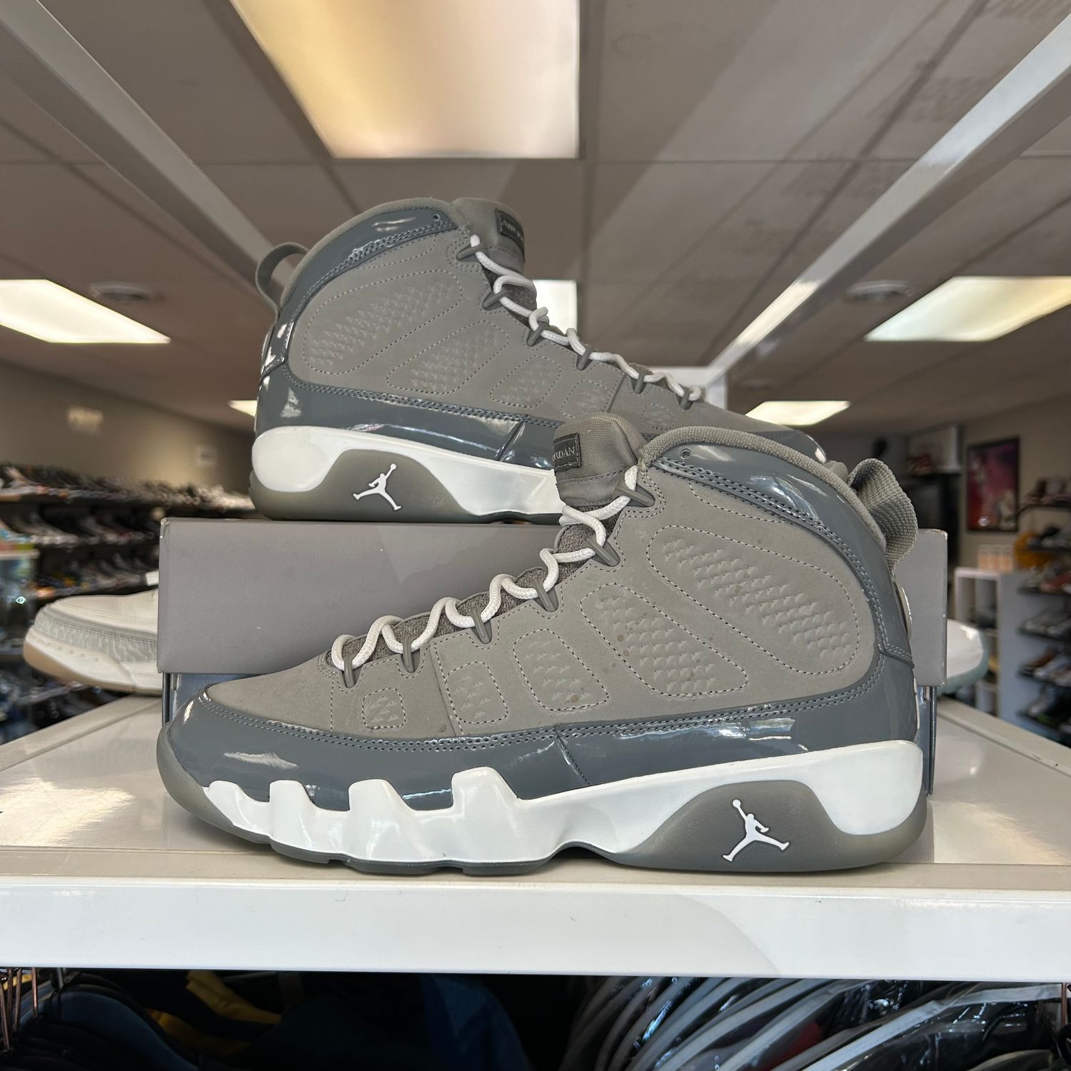 PO AIR JORDAN 9 RETRO COOL GREY (2025) SIZE 10.5