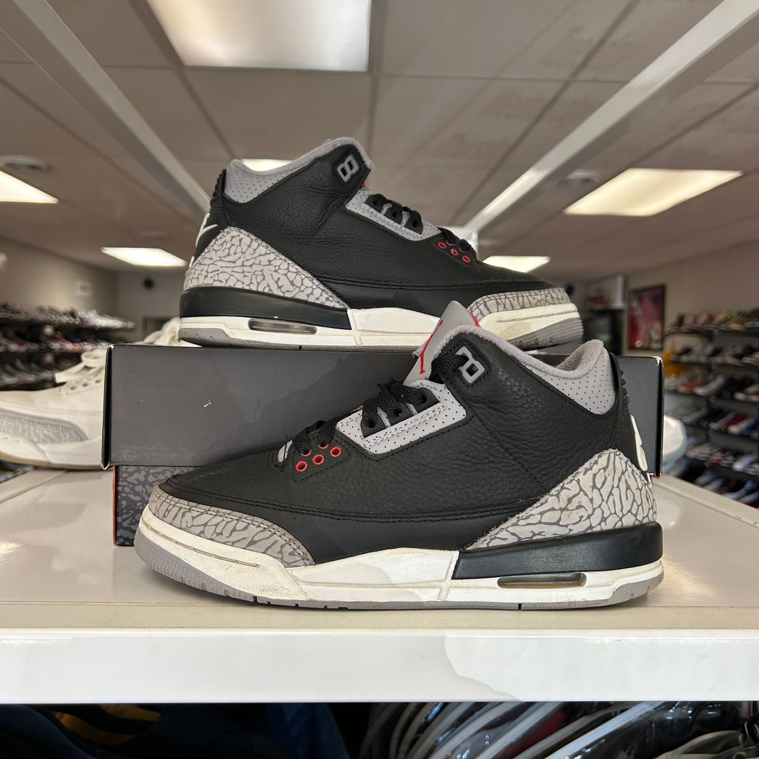 PO AIR JORDAN 3 RETRO BLACK CEMENT (2024) (GS) SIZE 6Y