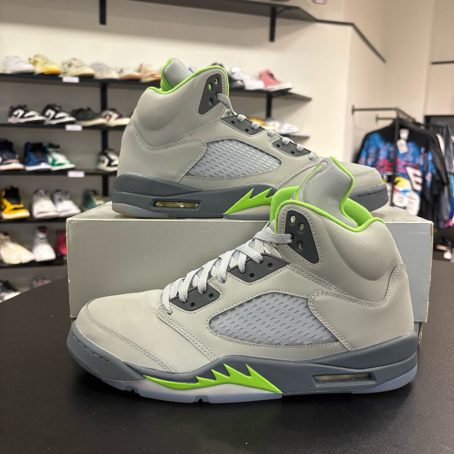PO2 AIR JORDAN 5 GREEN BEAN SIZE 12