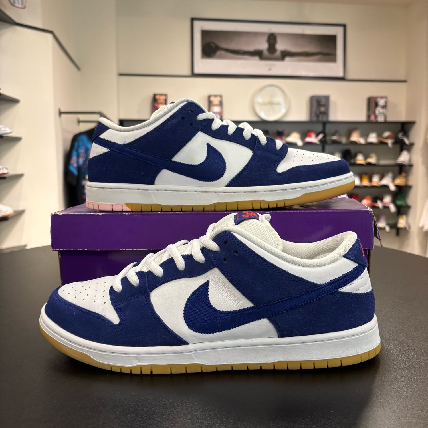 PO NIKE SB DUNK LOW LOS ANGELES DODGERS SIZE 13