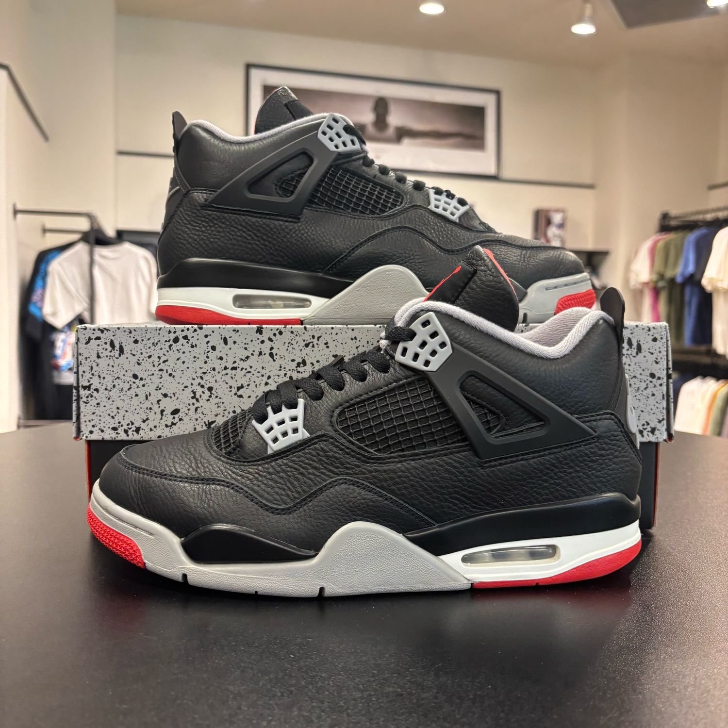 PO3 AIR JORDAN 4 BRED REIMAGINED SIZE 10.5