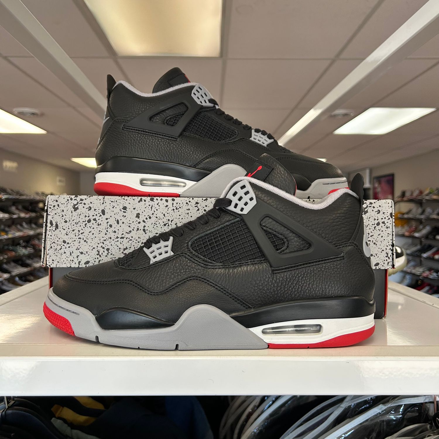 PO4 AIR JORDAN 4 RETRO BRED REIMAGINED SIZE 12