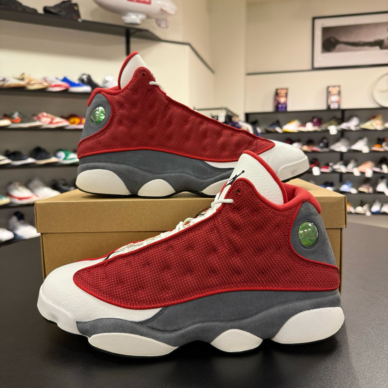 PO NB2 AIR JORDAN 13 RED FLINT SIZE 12