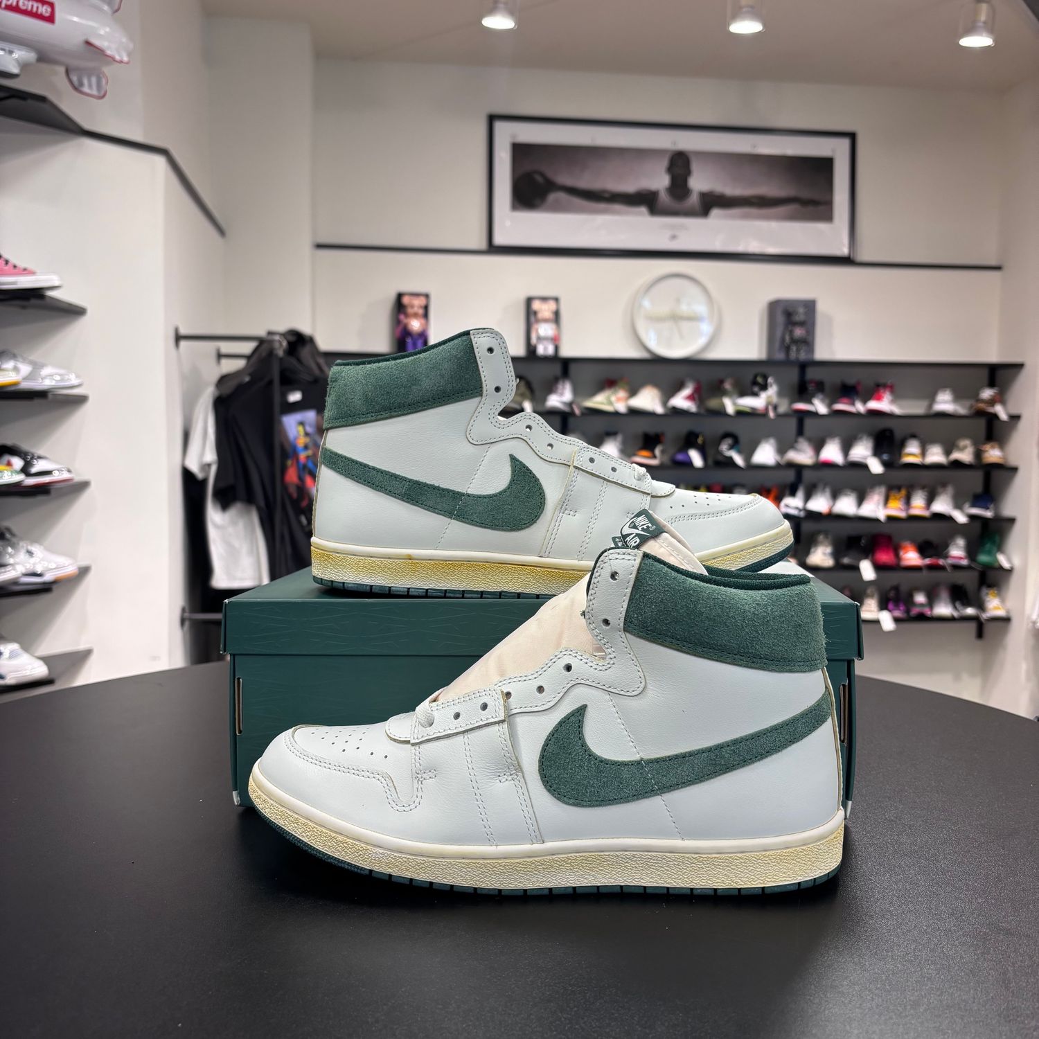 NEW NIKE JORDAN AIR SHIP PE SP A MA MANIERE GREEN STONE