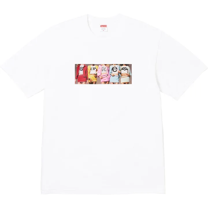 NEW SUPREME GIRLS TEE (FW25) WHITE