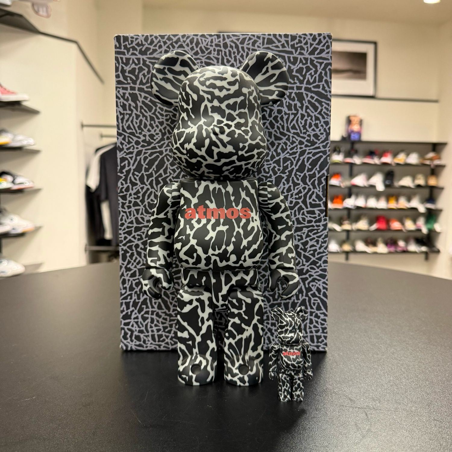 BEARBRICK ATMOS REVERSE ELEPHANT 100% &amp; 400% SET