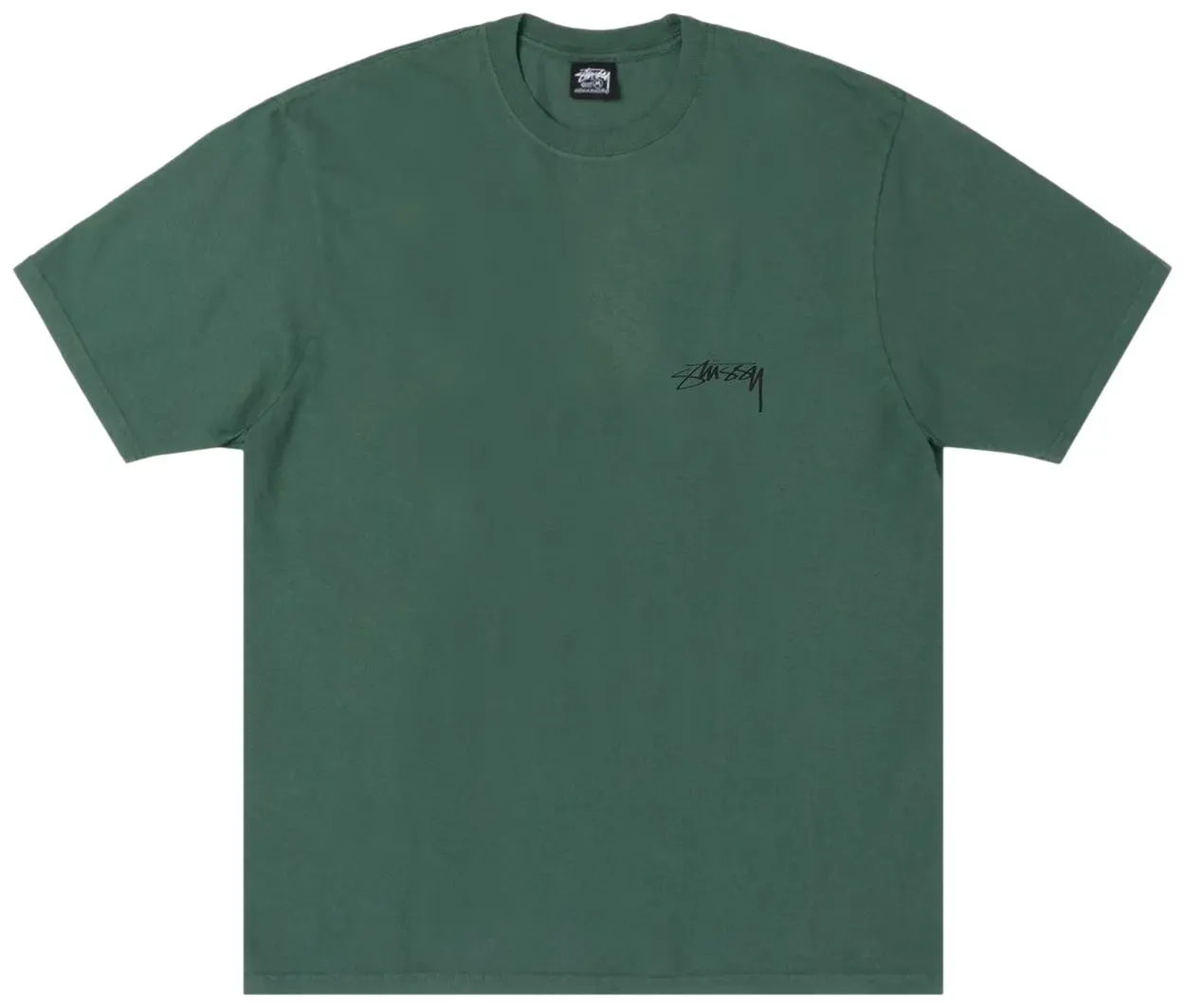 NEW STUSSY SERPENT PIG DYED TEE PINE