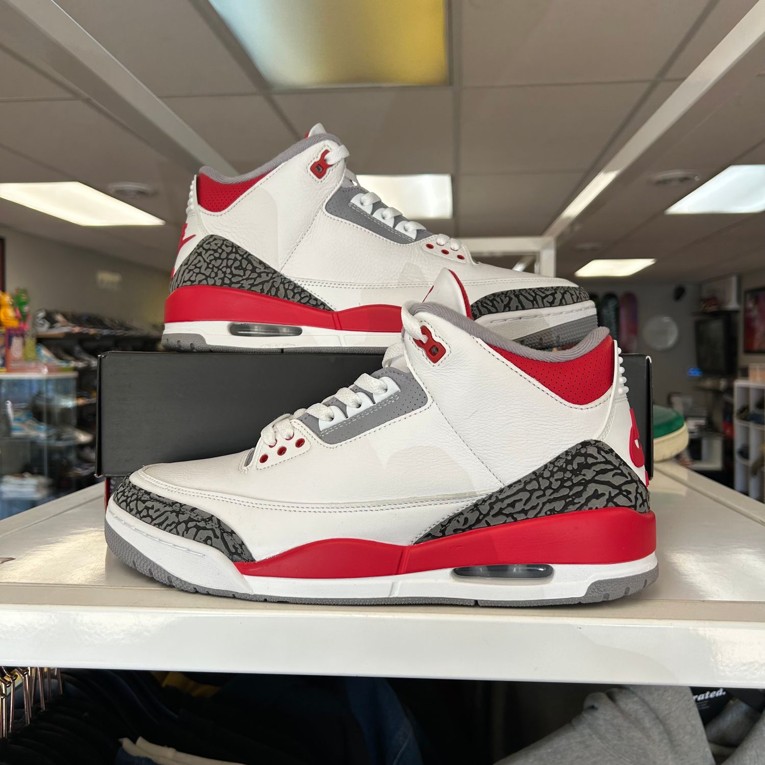 PO4 AIR JORDAN 3 FIRE RED SIZE 12