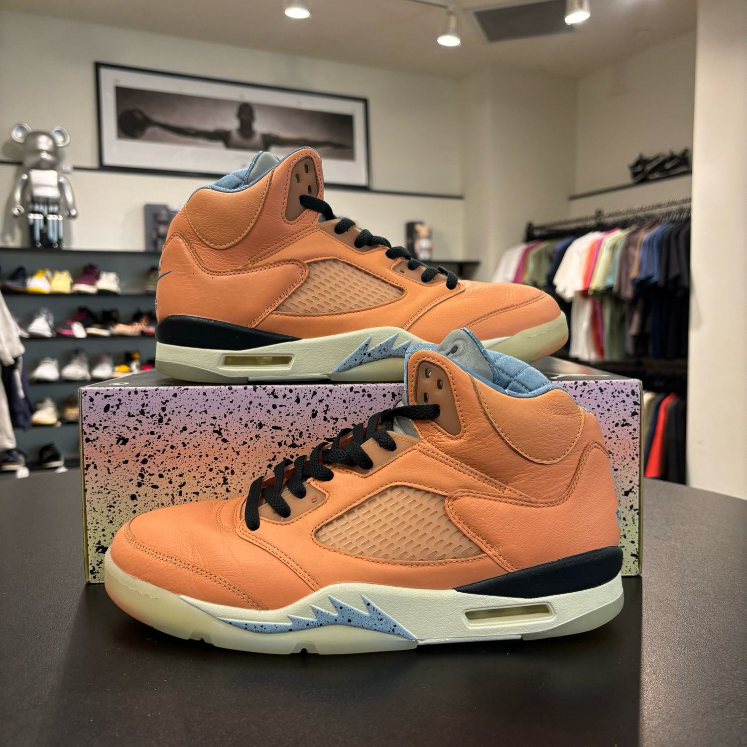 PO NO BOX LID AIR JORDAN 5 DJ KHALED WE THE BEST CRIMSON SIZE 10.5