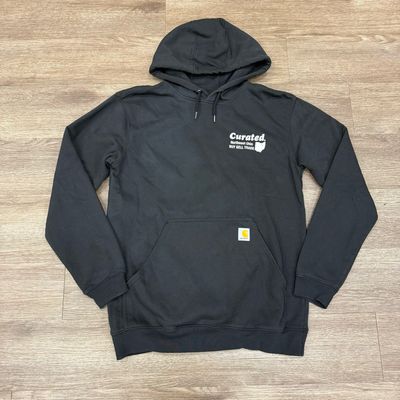 CURATED CARHARTT 2 STORE HOODIE BLACK