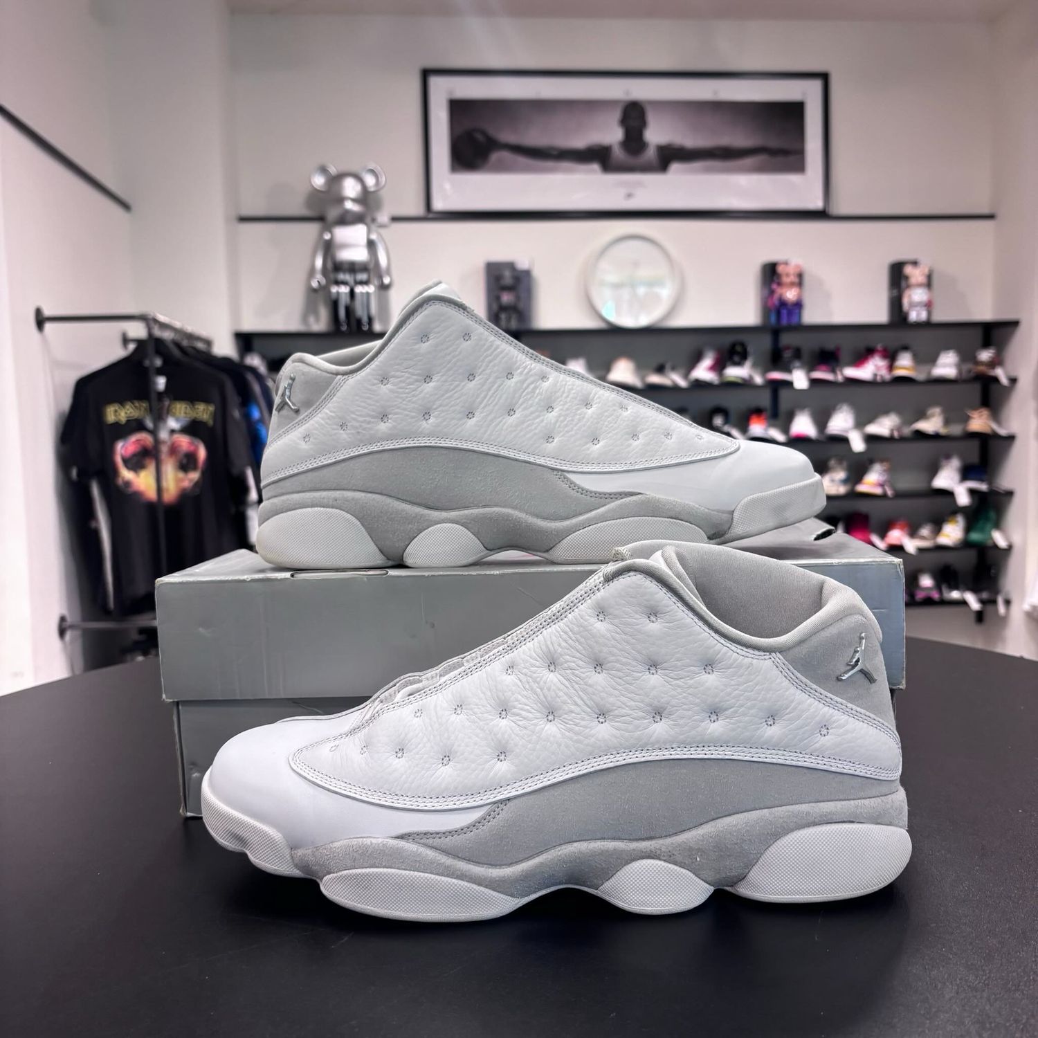PO AIR JORDAN 13 LOW PURE PLATINUM SIZE 13