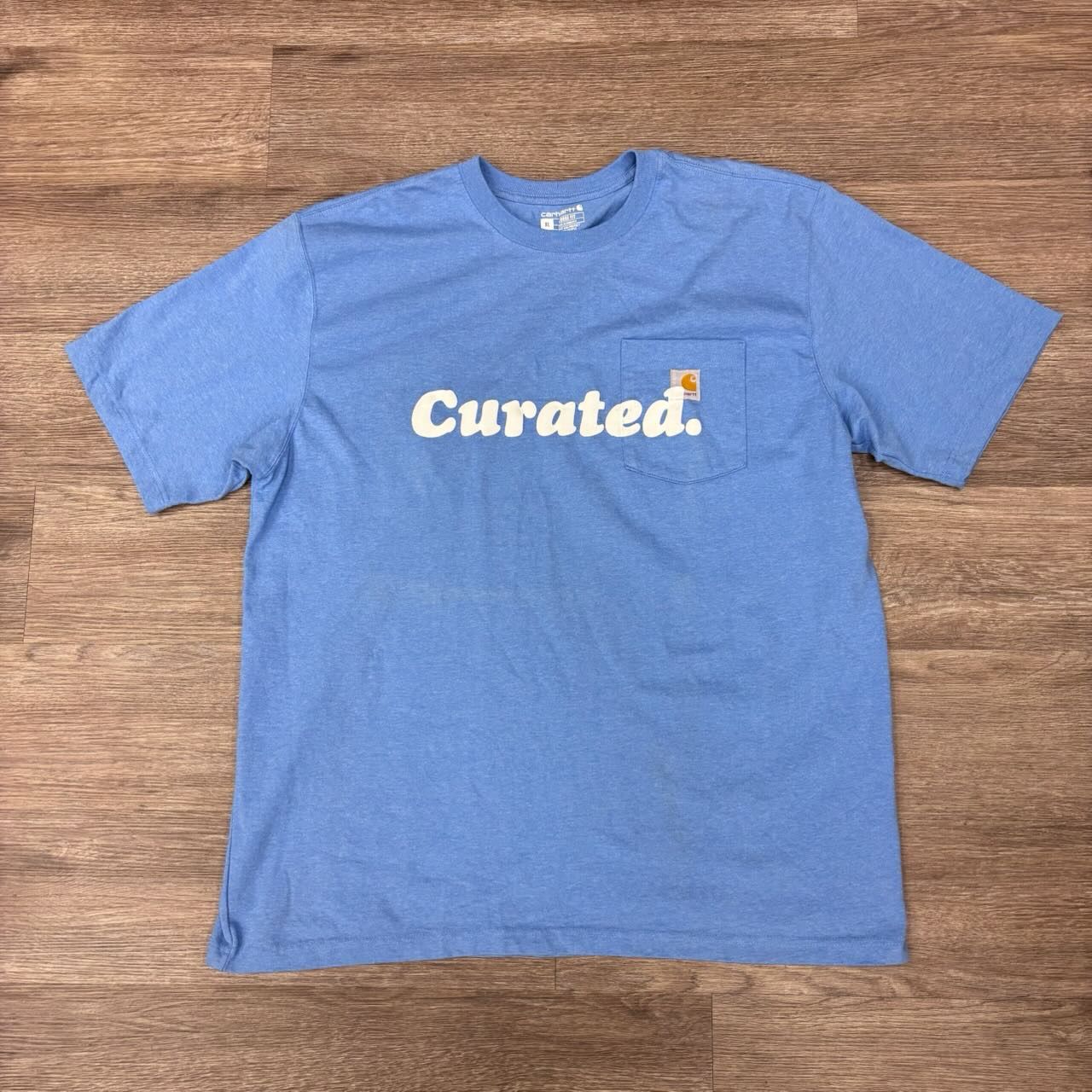 CURATED CARHARTT TEE UNC BLUE