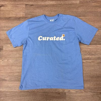 CURATED CARHARTT TEE UNC BLUE