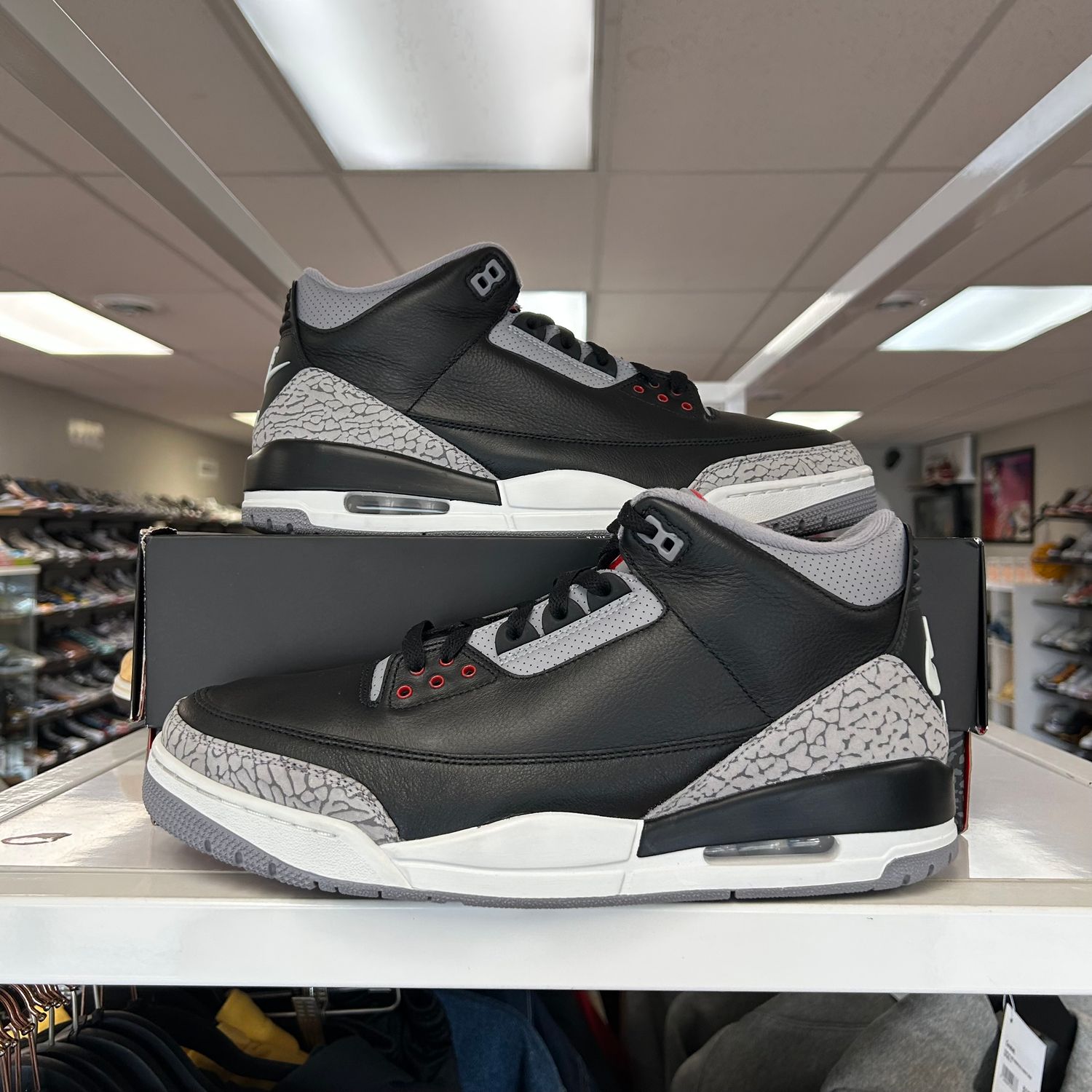 PO2 AIR JORDAN 3 BLACK CEMENT (2024) SIZE 13