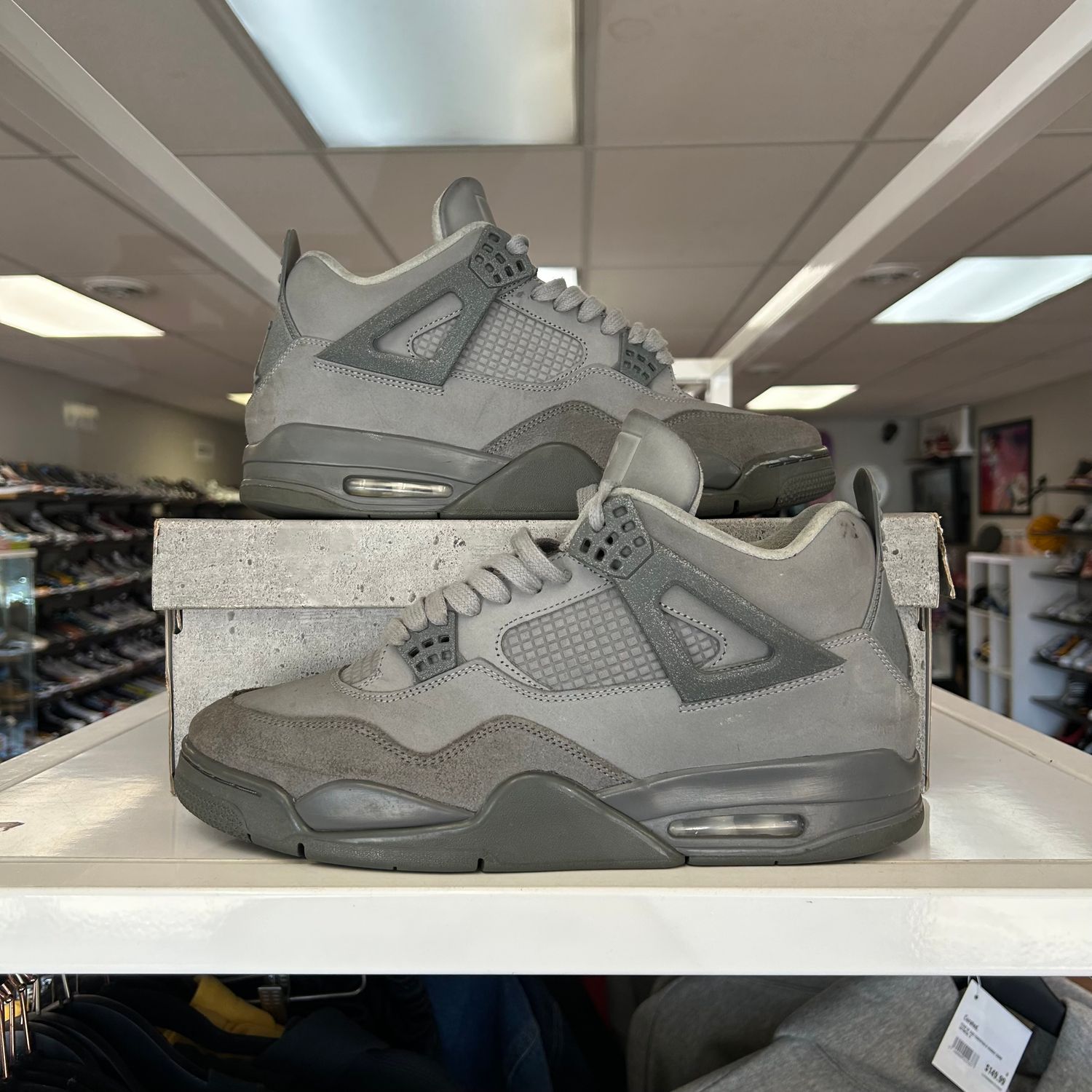 PO AIR JORDAN 4 RETRO SE PARIS OLYMPICS WET CEMENT SIZE 12